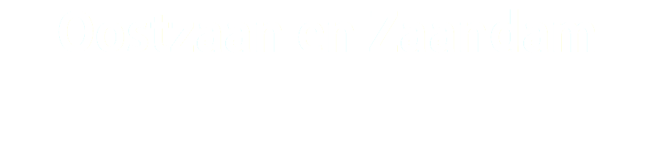 Oostzaan en Zaandam